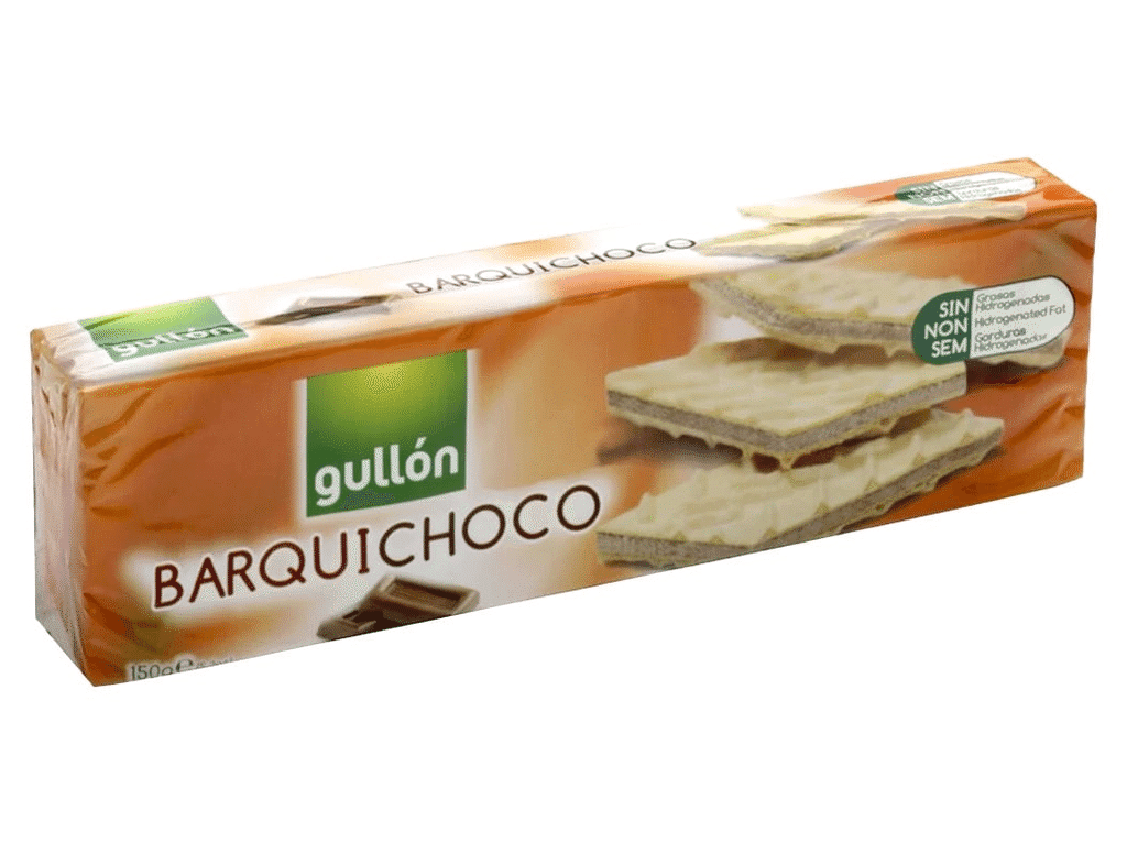 Bolacha Gullon Wafer Barquichoco 150g - GULLÓN