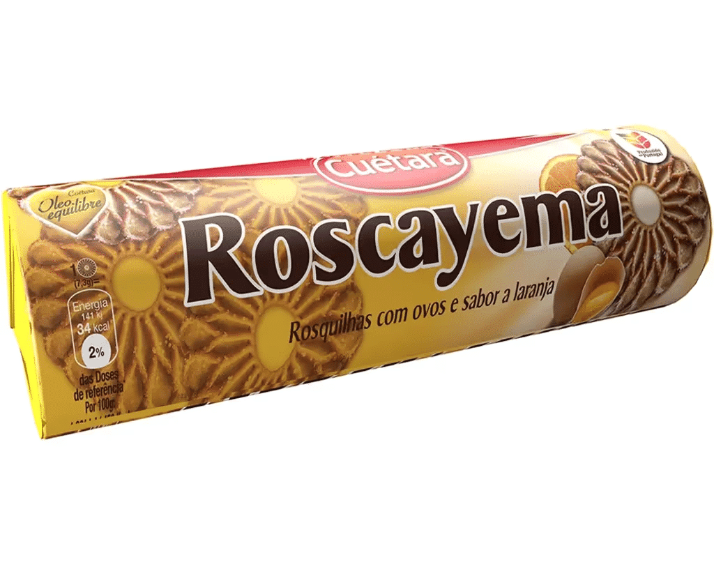Bolacha Simples Laranja Roscayema 225 G - CUÉTARA