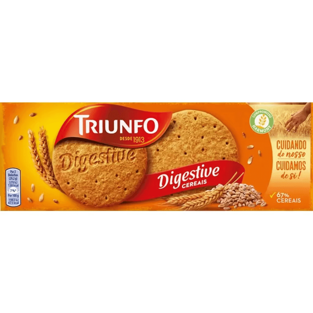 Bolachas Digestivas embalagem 400 g - TRIUNFO DIGESTIVE