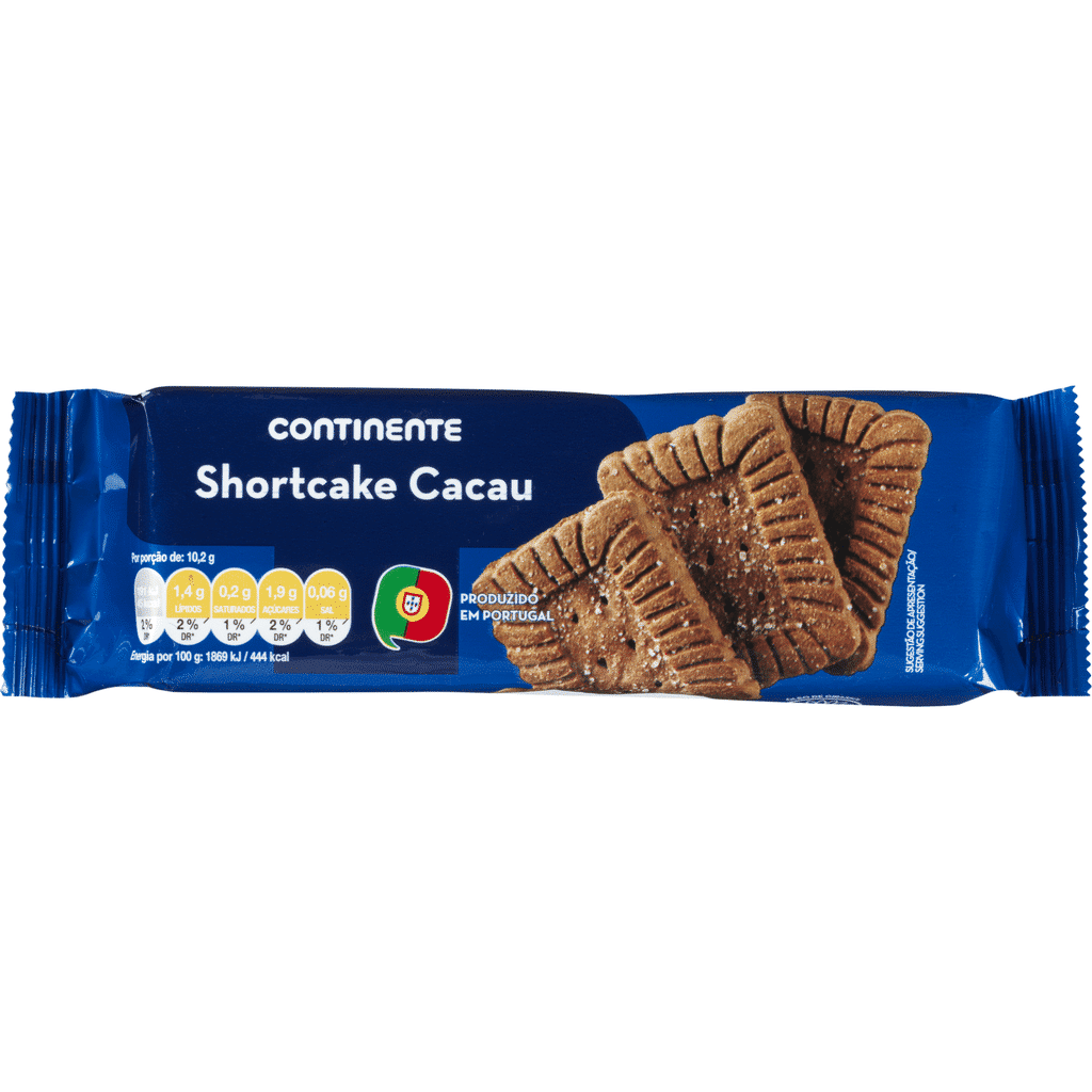 Bolachas Shortcake de Chocolate - CONTINENTE