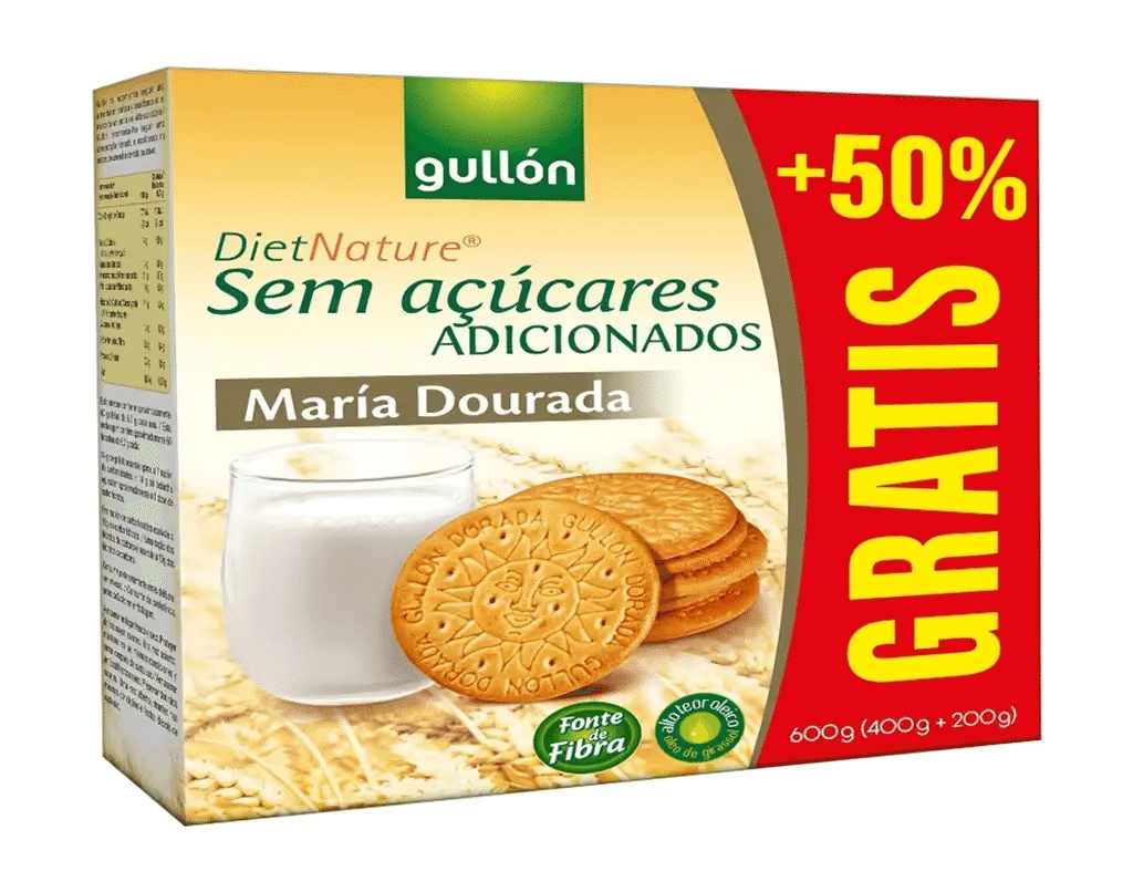 Bolachas Maria Dourada embalagem 600 g - GULLÓN DIET NATURE