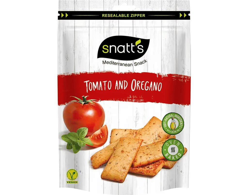 Breadsnacks Tomate & Oregaos 120 G - GREFUSA