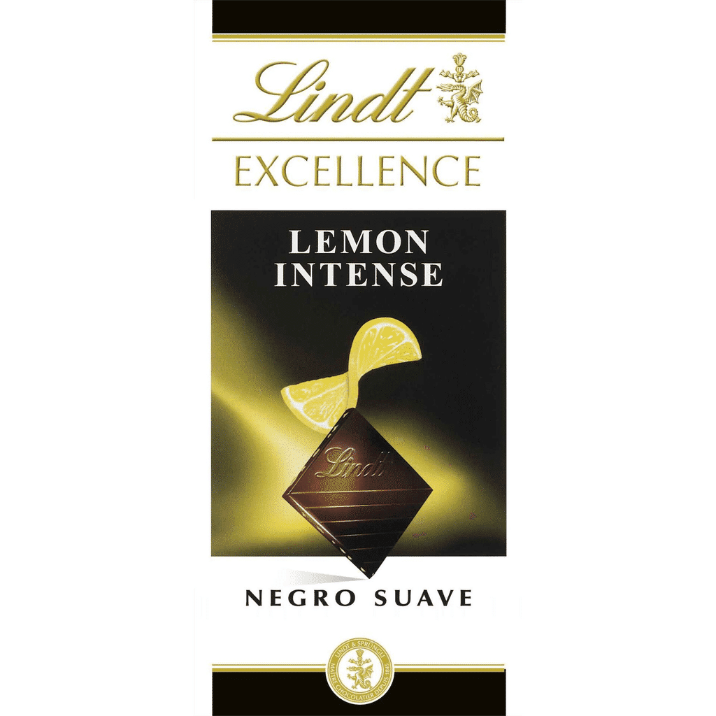 Tablete de Chocolate Negro Excellence com Limão - LINDT