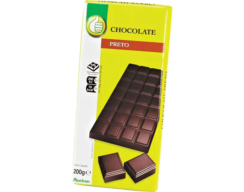 Chocolate Preto 200 G - POLEGAR