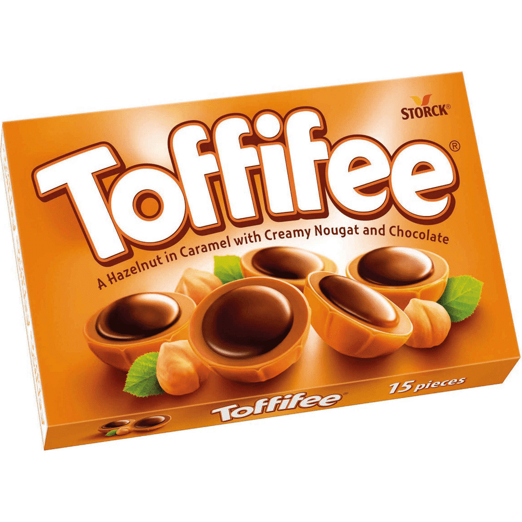 Bombons de Chocolate de Caramelo com Chocolate e Avelã - TOFFIFFE