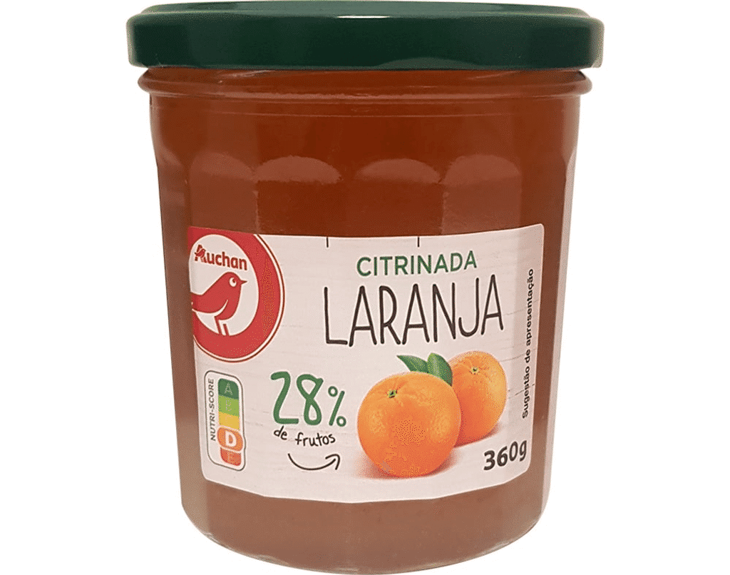 Citrinada 28% De Frutos Laranja 360g - AUCHAN