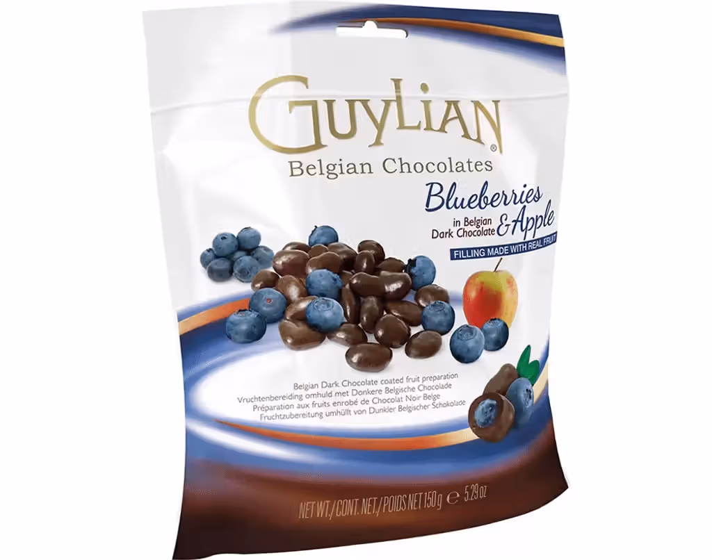 Dark Coated Chocolate Blueberries 150 G - GUYLIAN