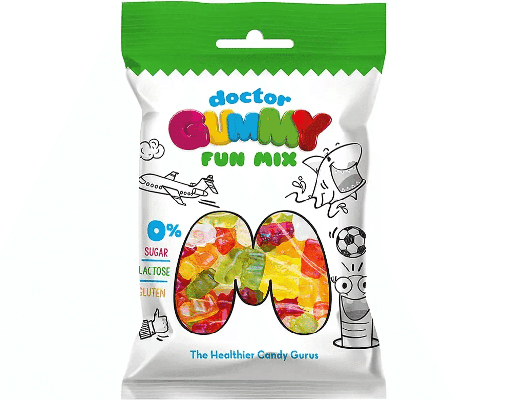 Gomas Mix Sem Açucar 60 G - DOCTOR GUMMY