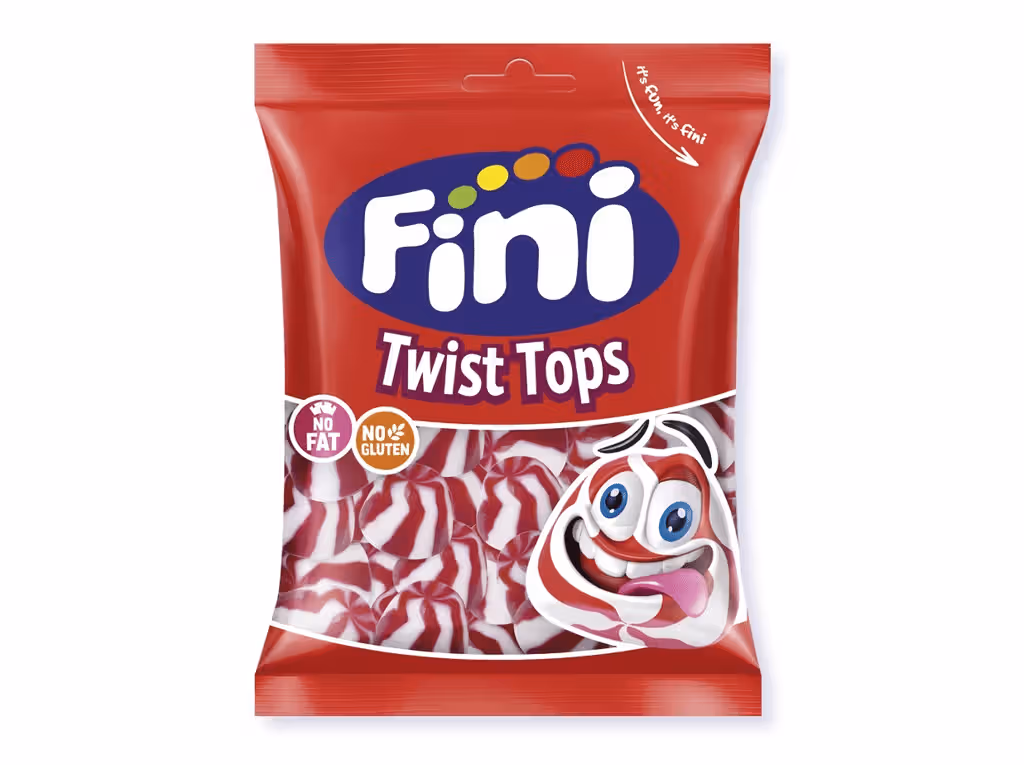Gomas Beijos Twist 90g - FINI