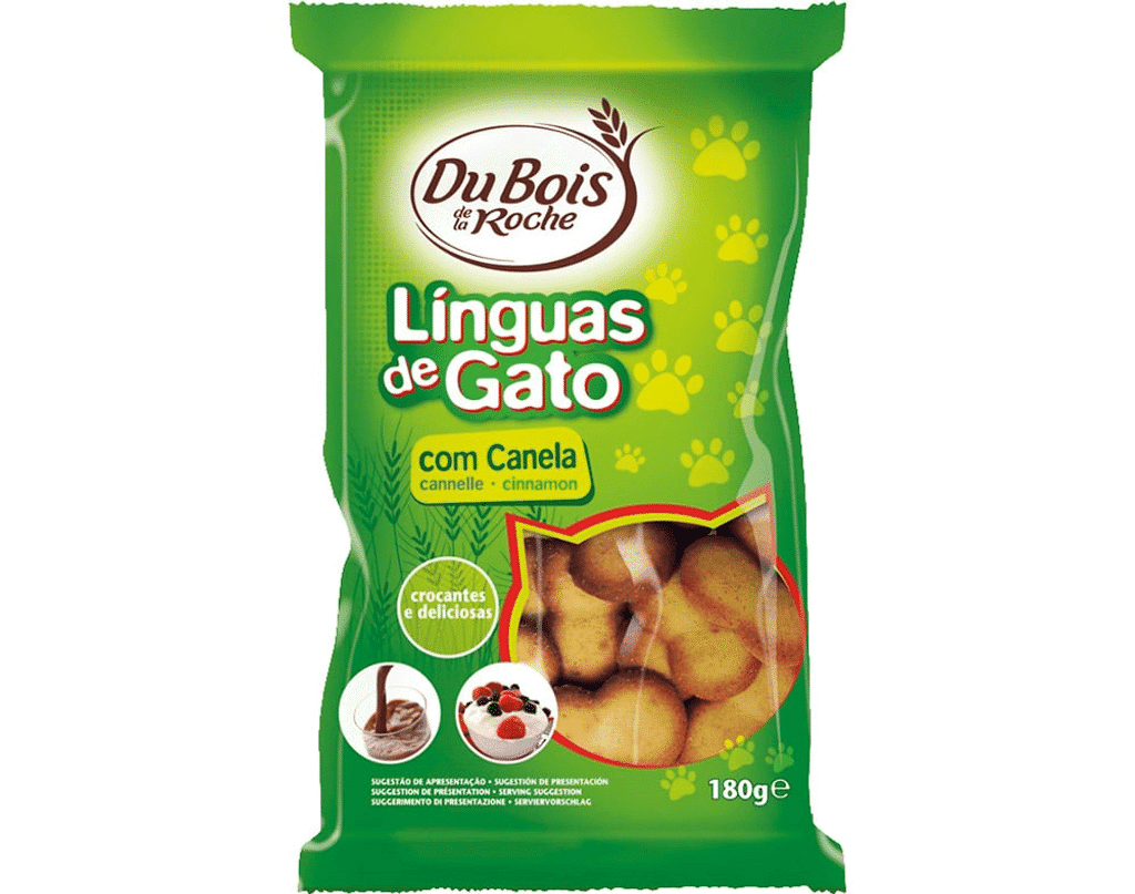 Línguas De Gato 180g - DU BOIS DE LA ROCHE