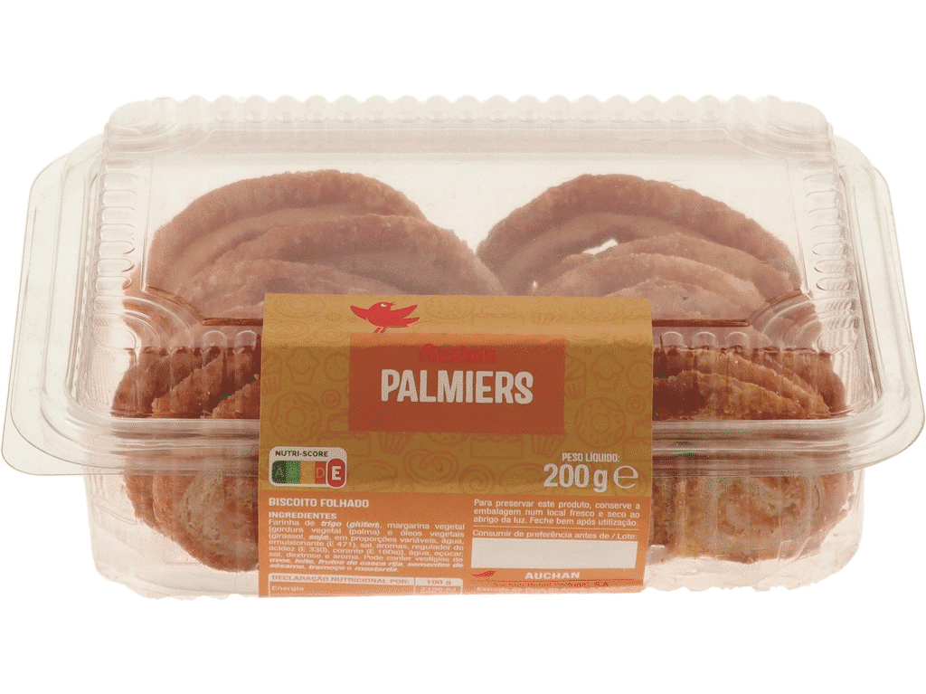 Palmiers 200g - AUCHAN