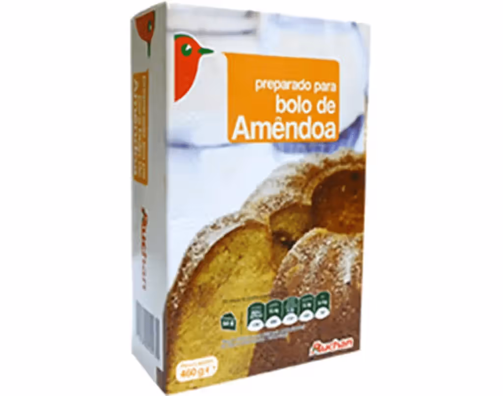 Preparado Para Bolo De Amendoa 460 G - AUCHAN