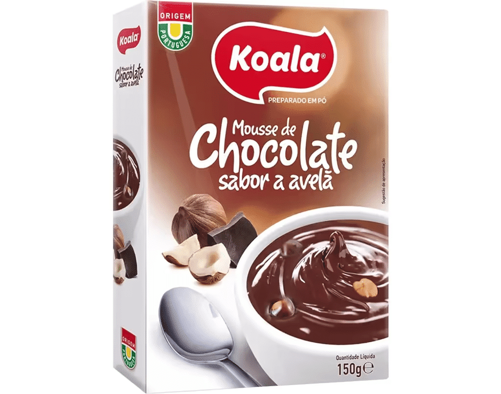 Preparado Pó Mousse Chocolate E Avelâ 150 G - KOALA