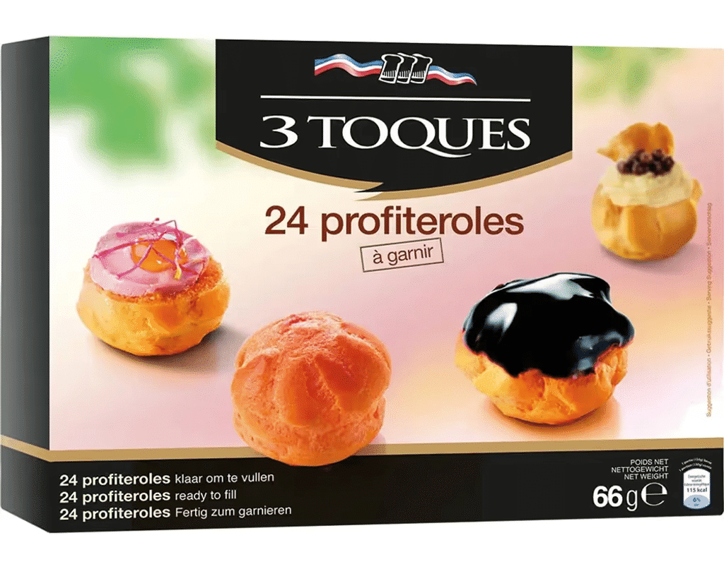 Profiteroles 57 G - LES 3 TOQUES