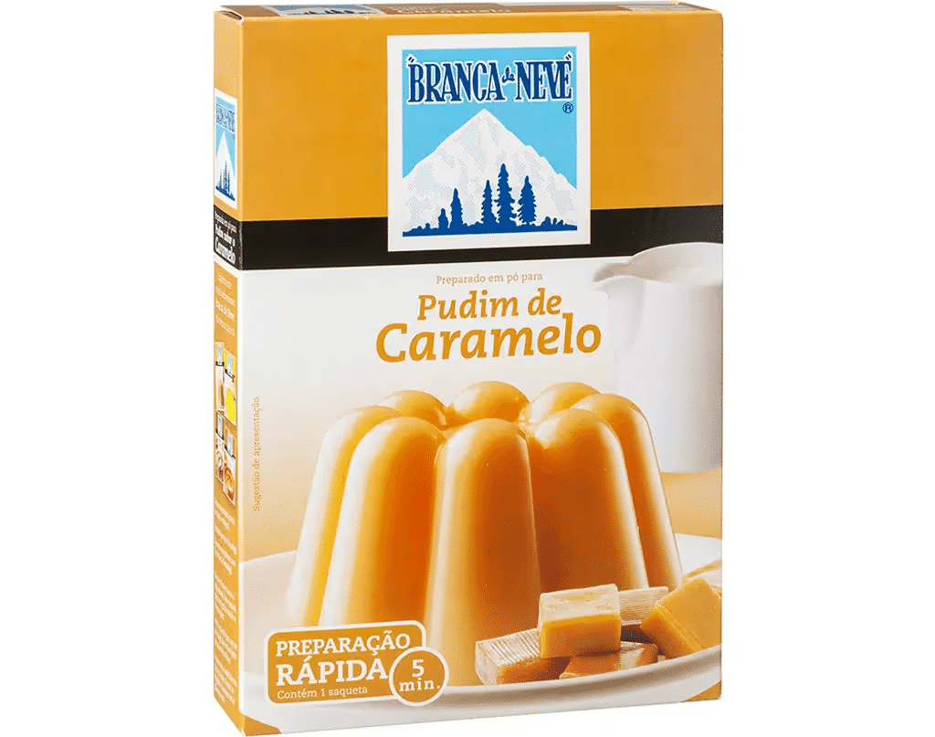Pudim Caramelo 90g - BRANCA DE NEVE
