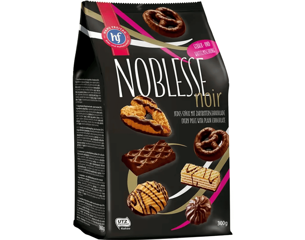 Sortido Noblesse Noir 300 G - HANS FREITAG