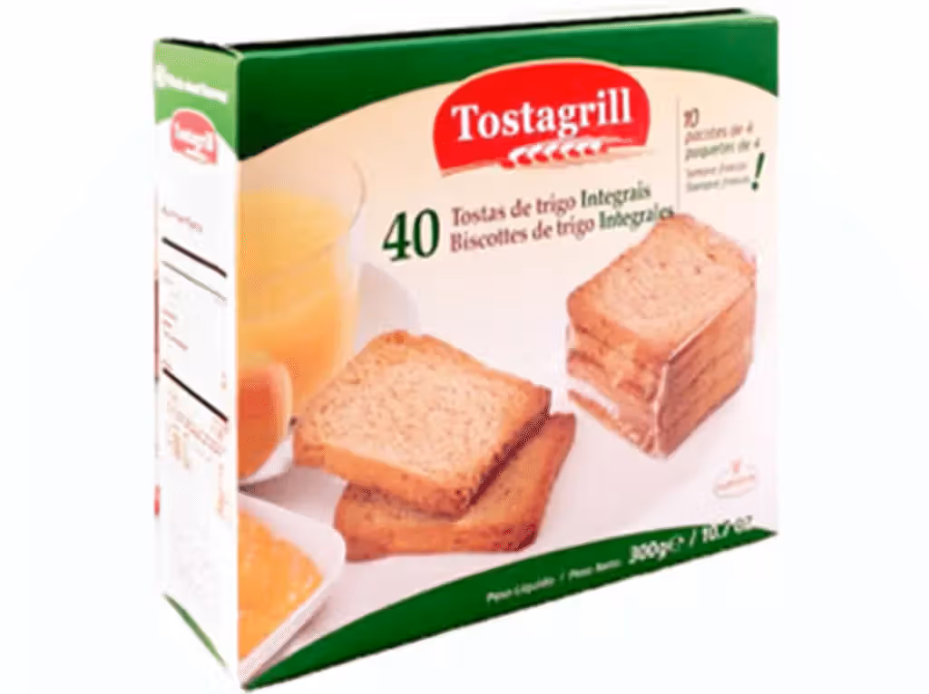 Tosta Integral Pacotes Duplos 300g - DIATOSTA