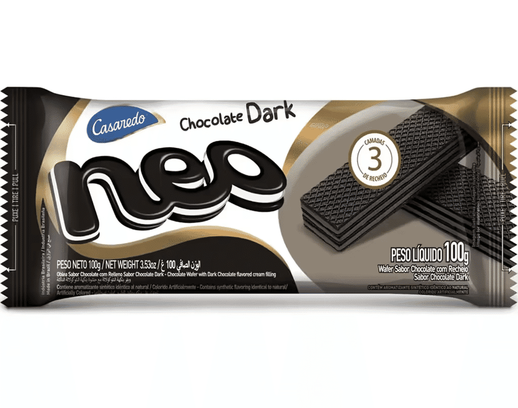 Waffers Chocolate Negro 100G - CASAREDO