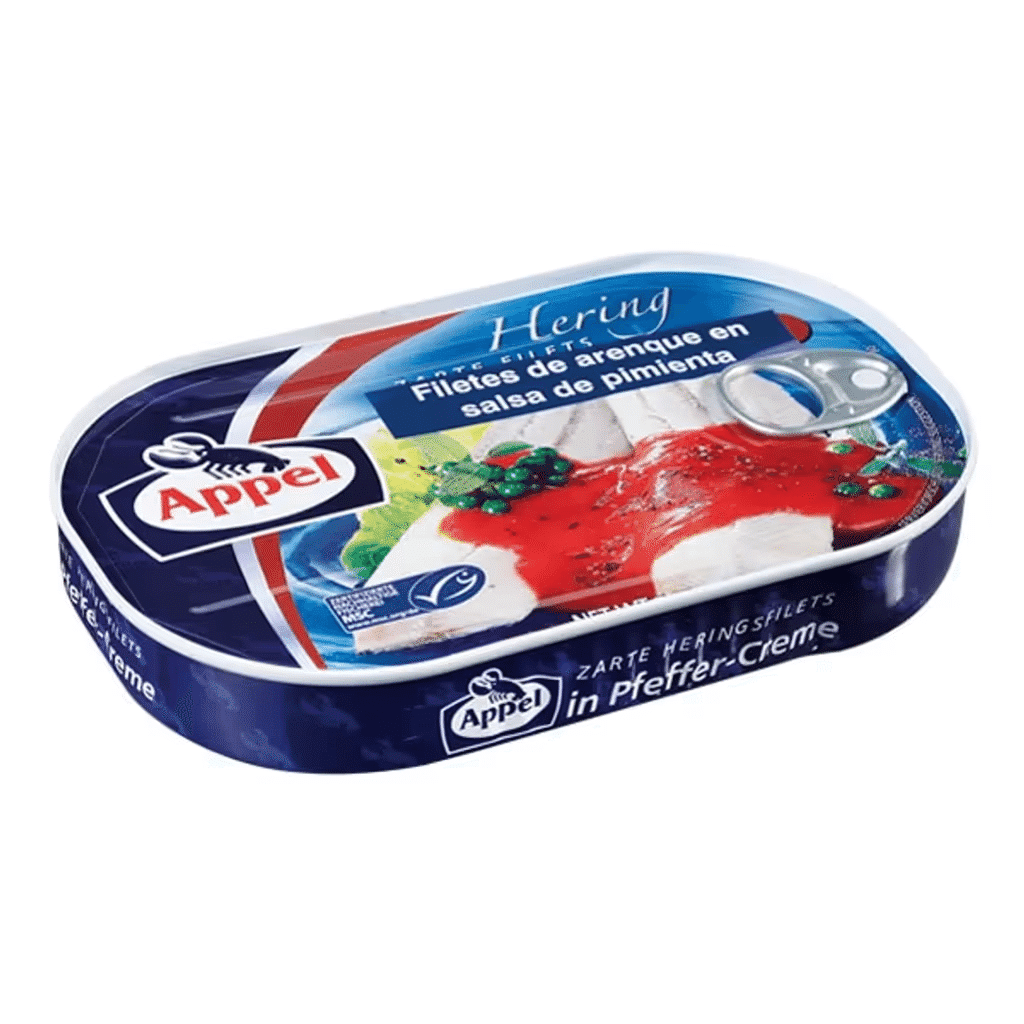 Arenque em Molho de Pimenta lata 200 g - APPEL