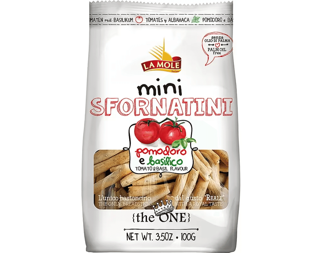Mini Grissini Pizza 100G - LA MOLE