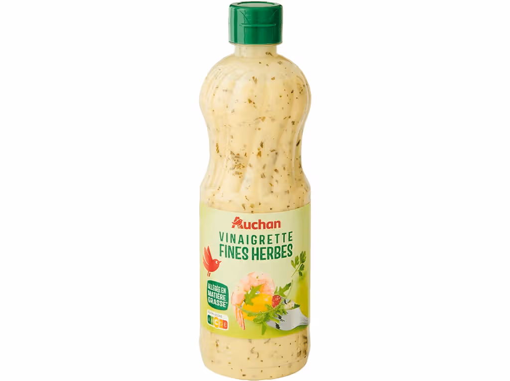Molho Para Saladas Vinagrette Ervas Finas 500ml - AUCHAN