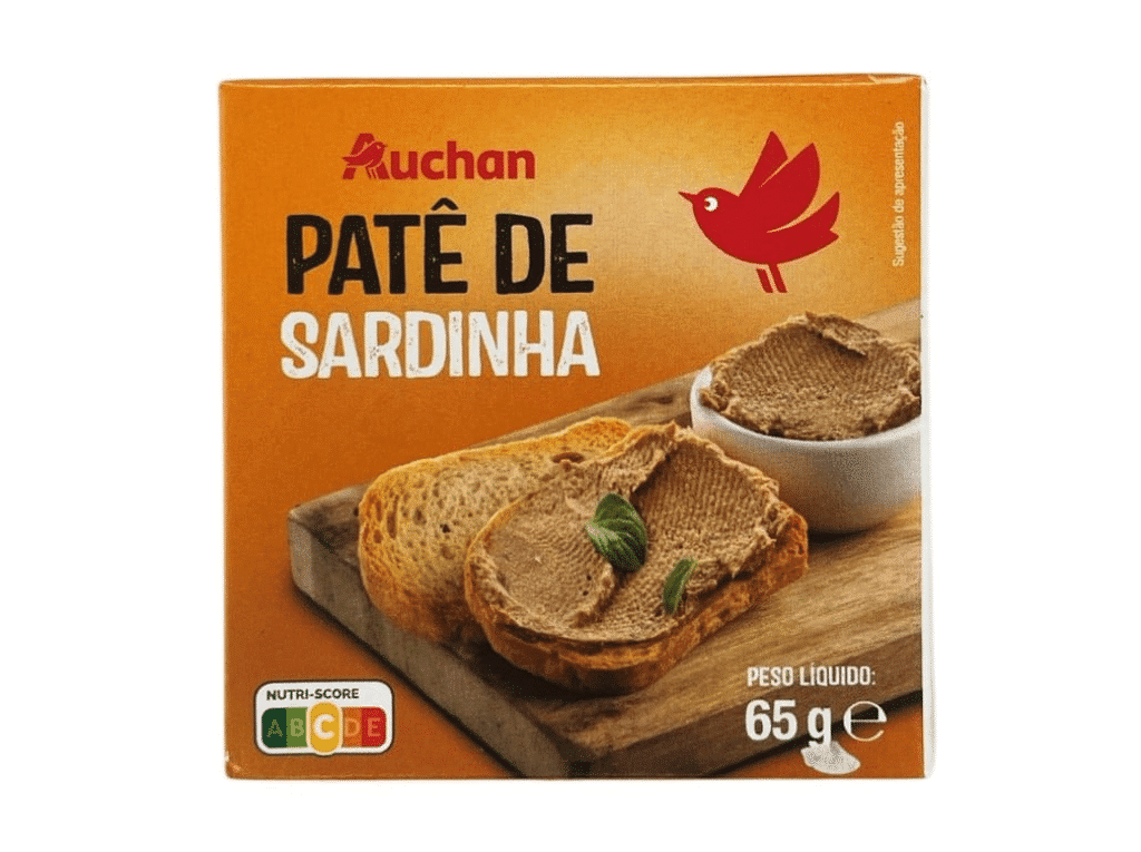 Patê Sardinha 65g - AUCHAN