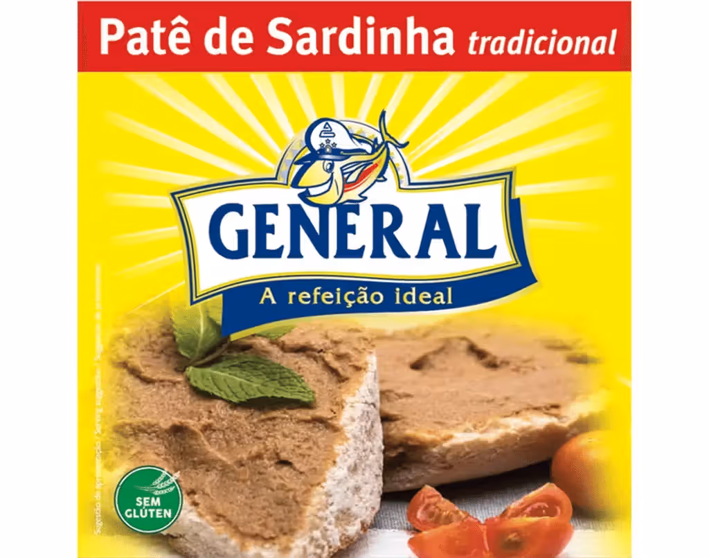 Patés De Sardinha 75G - GENERAL