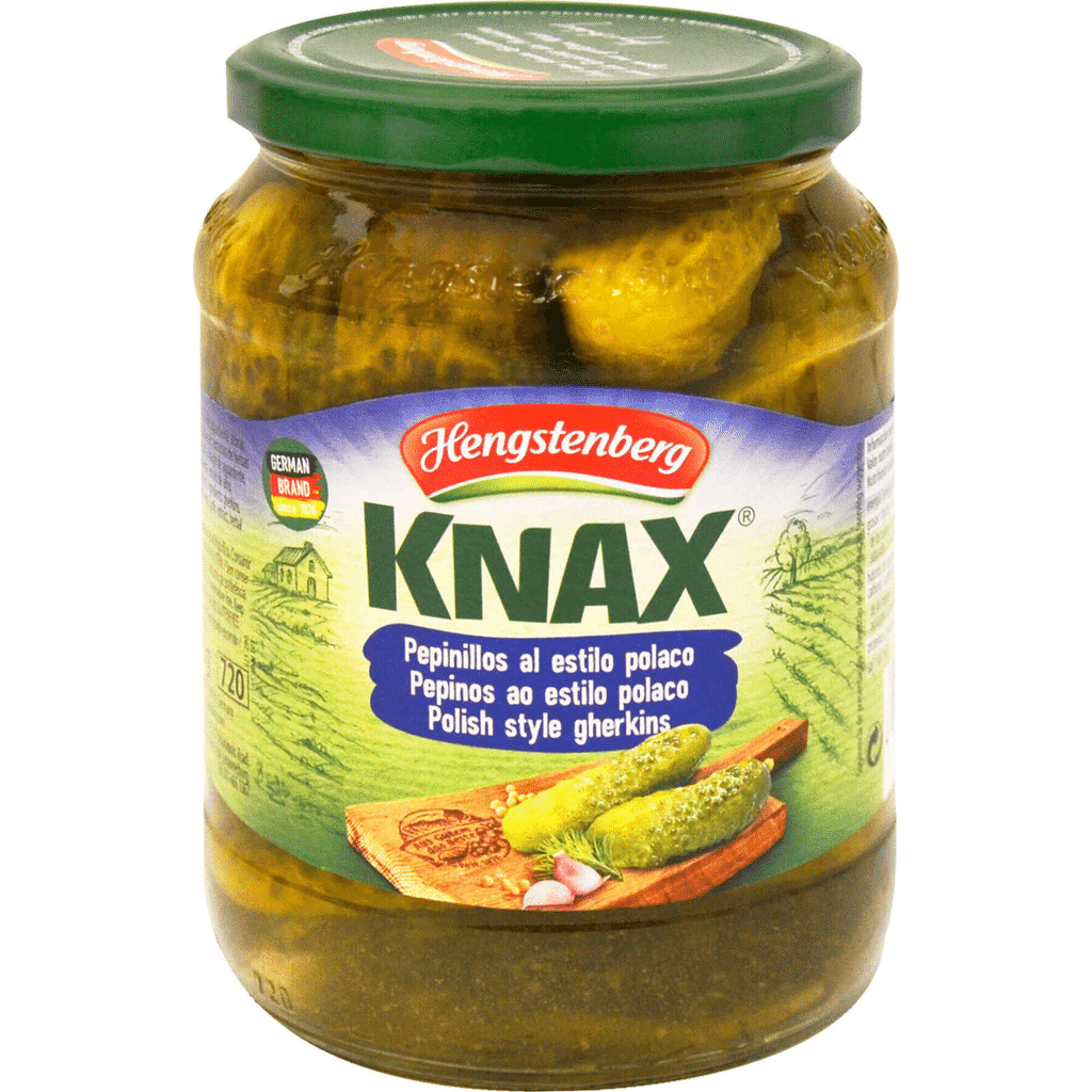 Pepino em Vinagre e Coentros sem Glúten - HENGSTENBERG