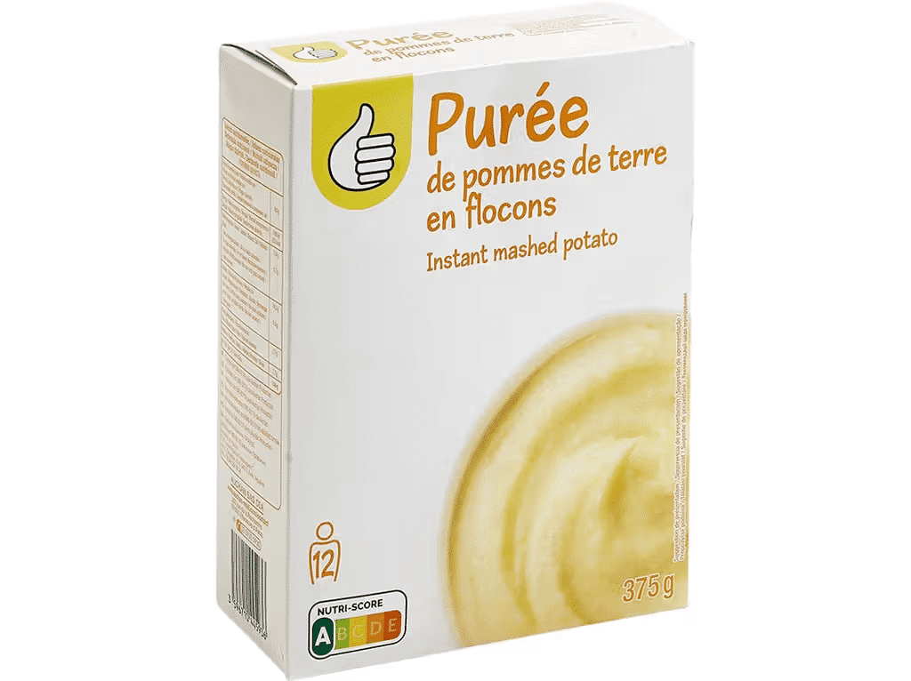 Puré De Batata Em Flocos Com 3x125g - POLEGAR