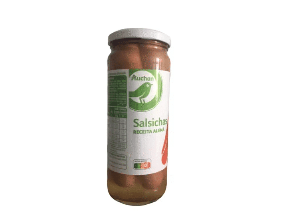 Salsichas Auchan Receita Alemã 5 Un 390(260)g - AUCHAN ESSENCIAL