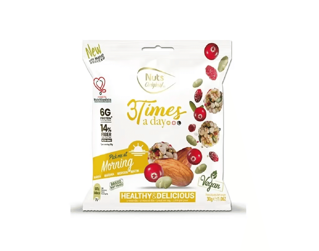 Snacks Heathy & Delicious-Morning 30 G - NUTS ORIGINAL