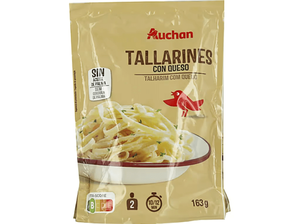 Talharines Com Queijo 2 Un 163g - AUCHAN