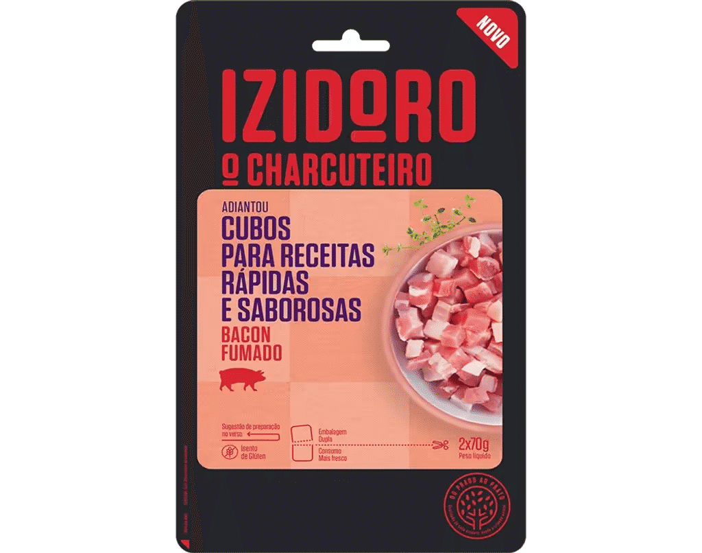 Bacon Cubos 140 Gr - IZIDORO