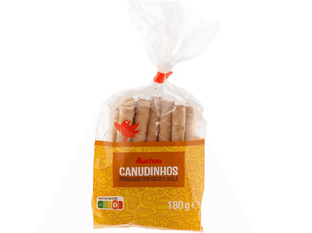 Canudinhos Recheados 180g - AUCHAN