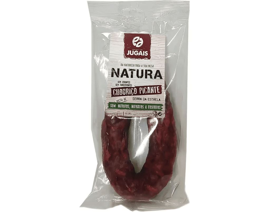 Chouriço Picante Natura 200Gr - QUINTA DE JUGAIS