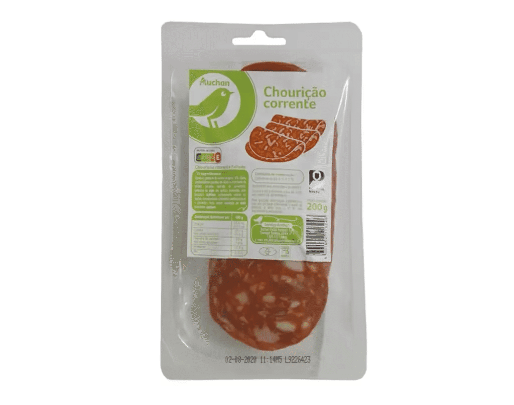 Chourição 200G - AUCHAN ESSENCIAL