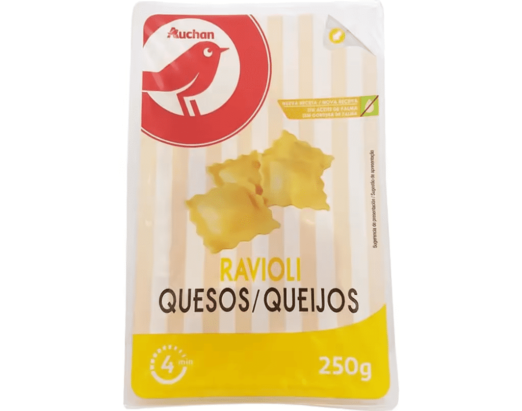Massa Ravioli C / Queijo 250 G - AUCHAN