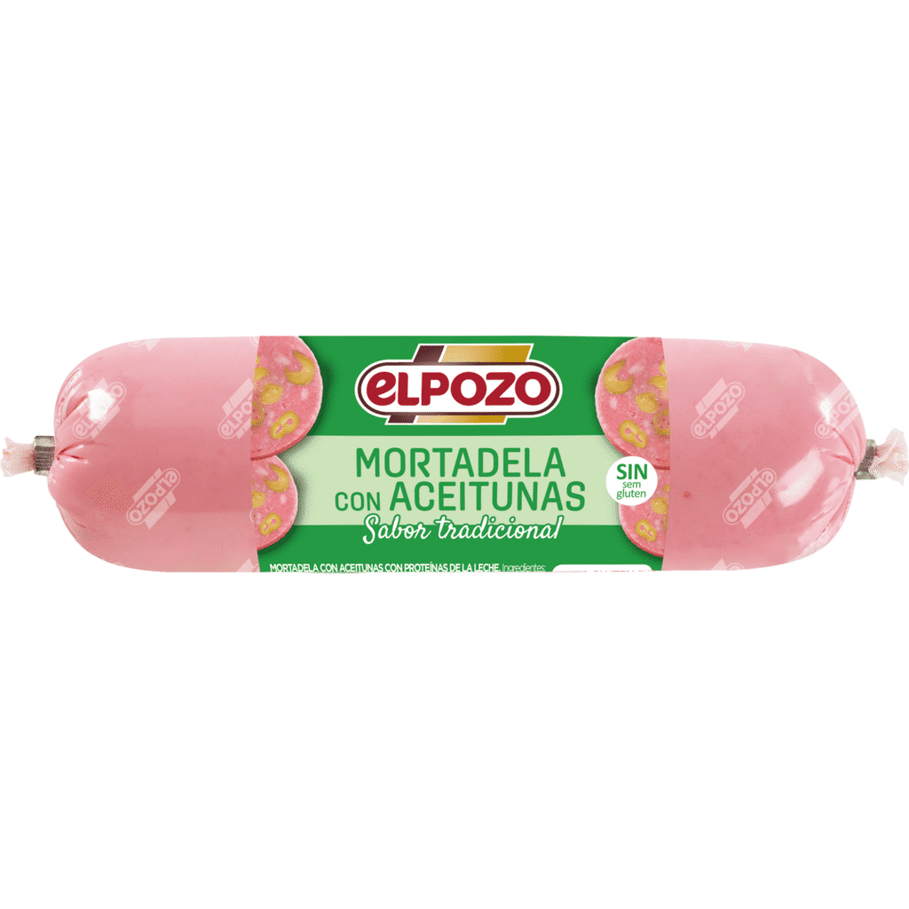 Mortadela de Porco com Azeitonas Mini - ELPOZO