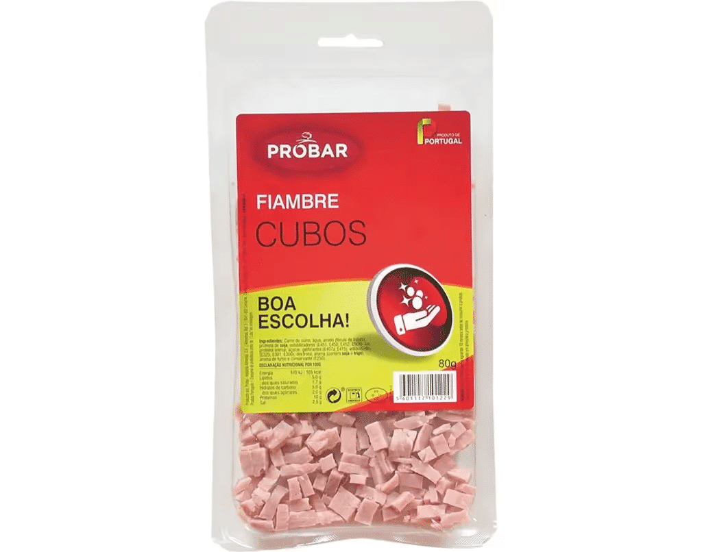 Pr-Fiambre Cubos 80 G - PROBAR