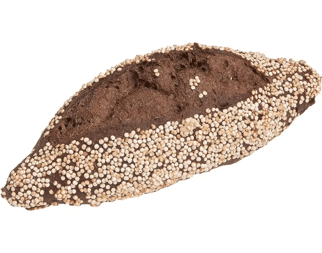 Pão Alfarroba Com Sementes Quinoa Produção Própria 70g -