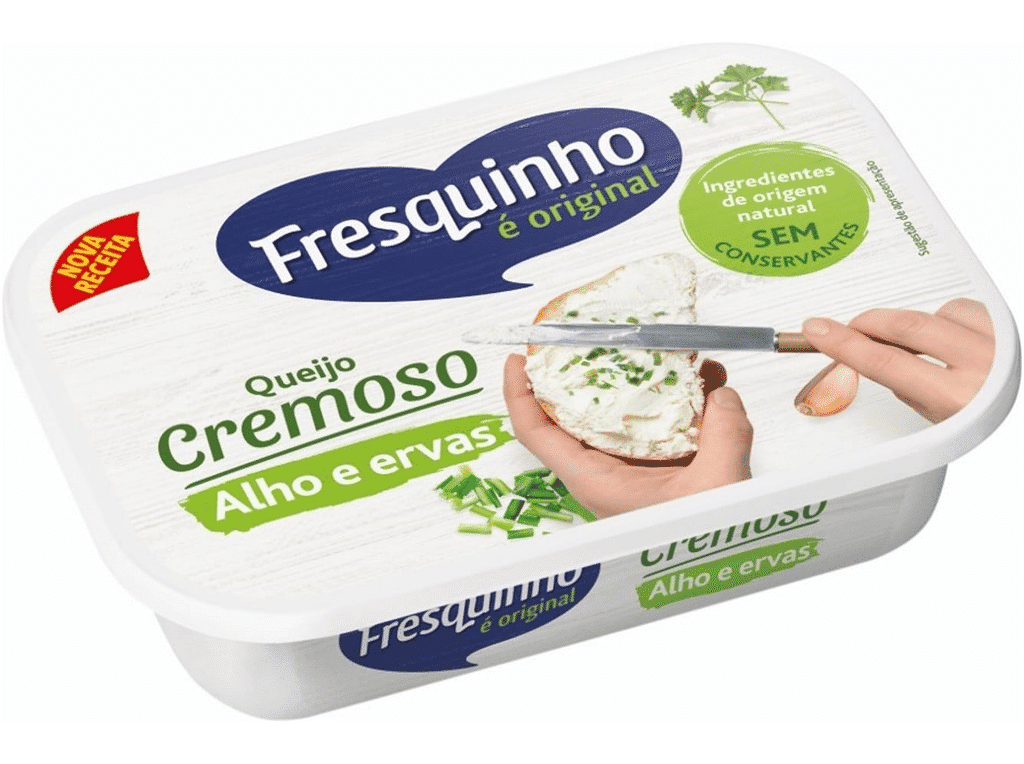 Queijo Para Barrar Alho & Ervas 125g - FRESQUINHO