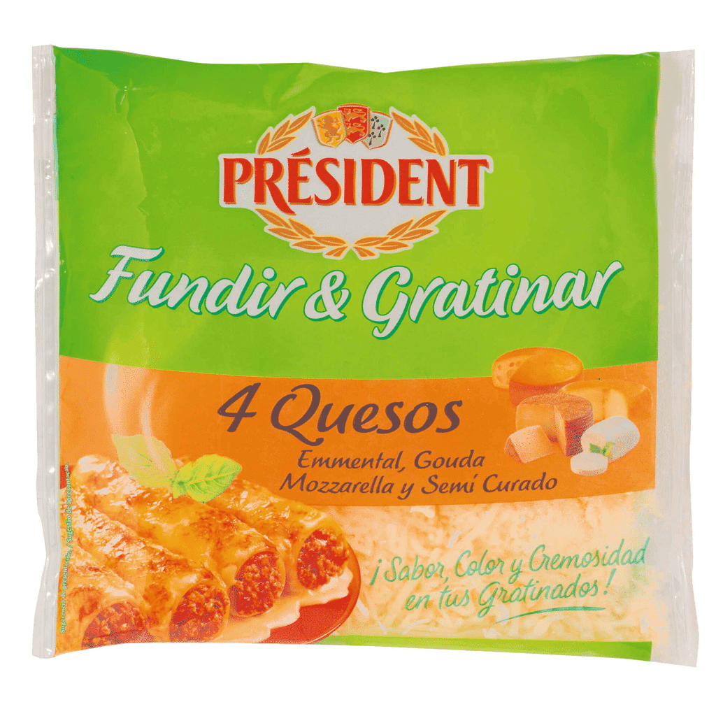 Queijo Ralado 4 Queijos - PRÉSIDENT