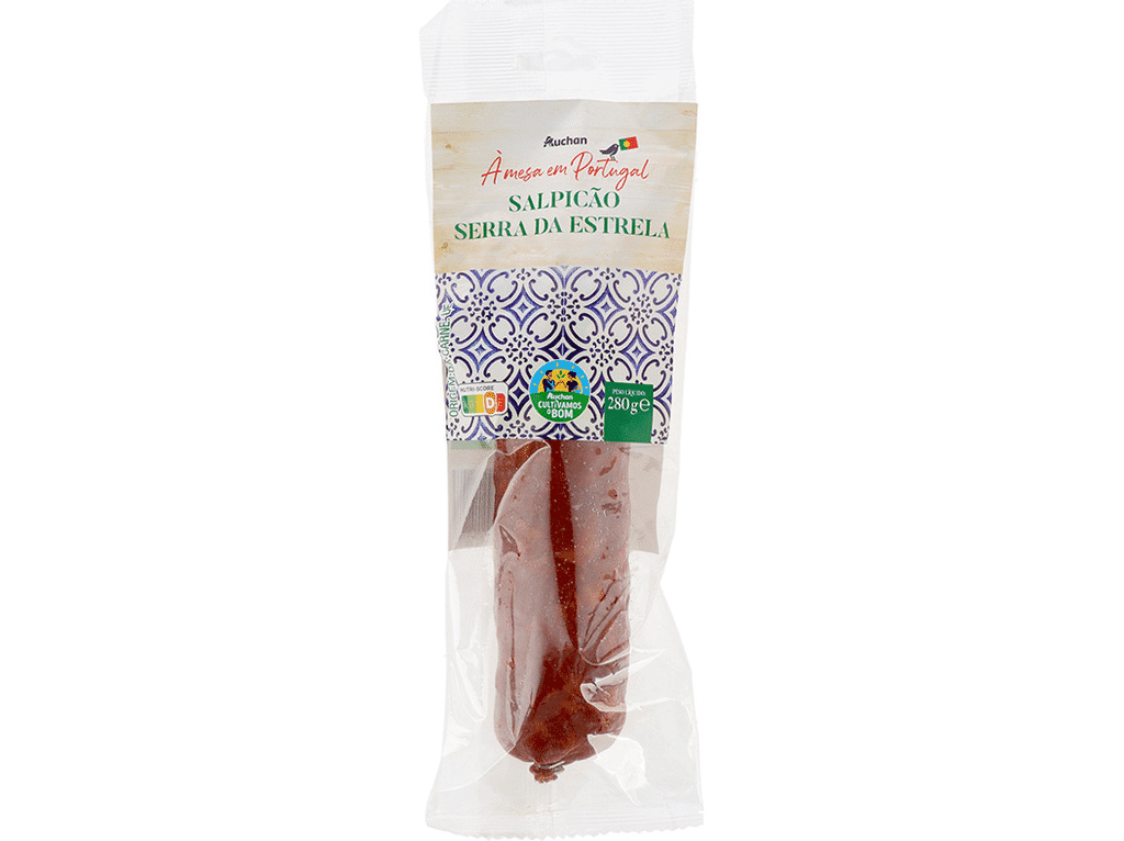 Salpicão Auchan À Mesa Em Portugal Cultivamos O Bom Da Estrela 280 G - SERRA