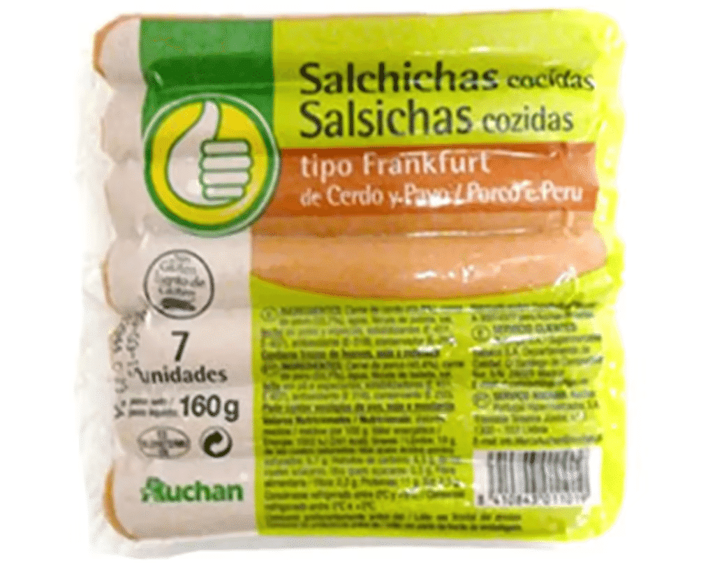 Salsichas Frankfurt 160 G # - POLEGAR
