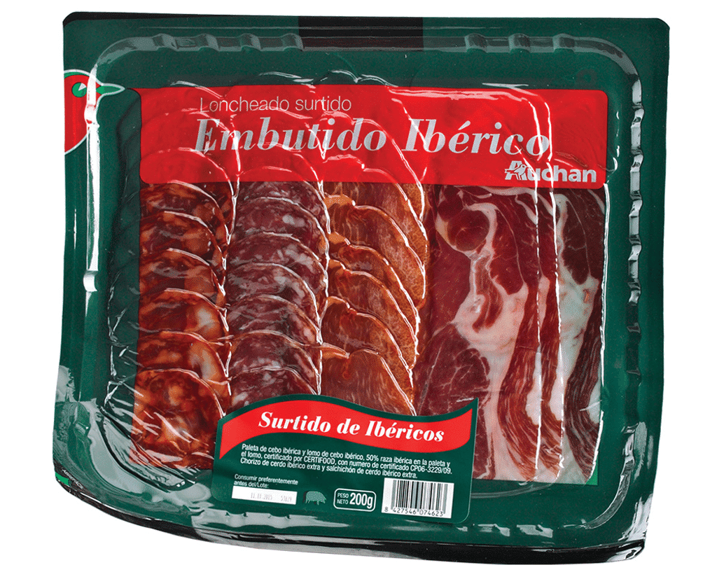Sortido Ibérico Fatias 200g - AUCHAN