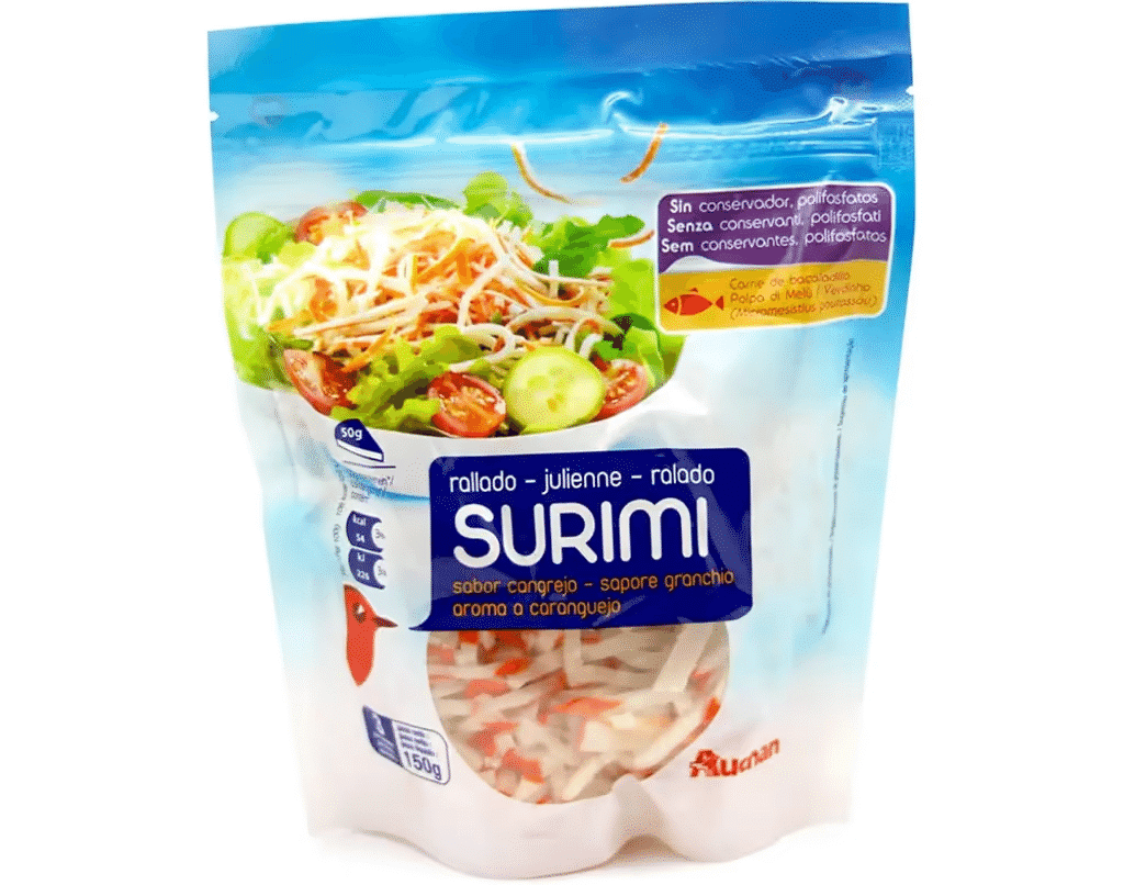 Surimi Ralado Sabor Caranguejo 150 Gr - AUCHAN