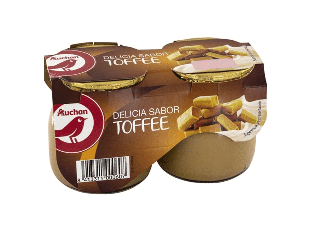 Delícia Caramelo 2x135g - AUCHAN