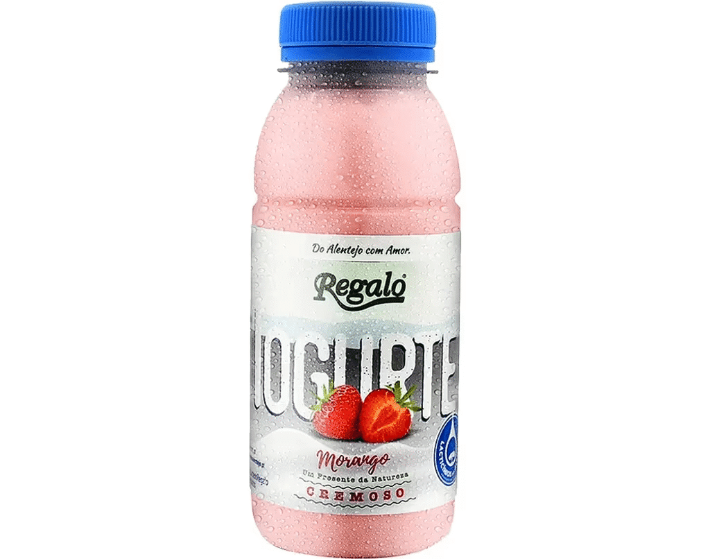 Iogurte Liquido Cremoso Morango 1040 G - REGALO