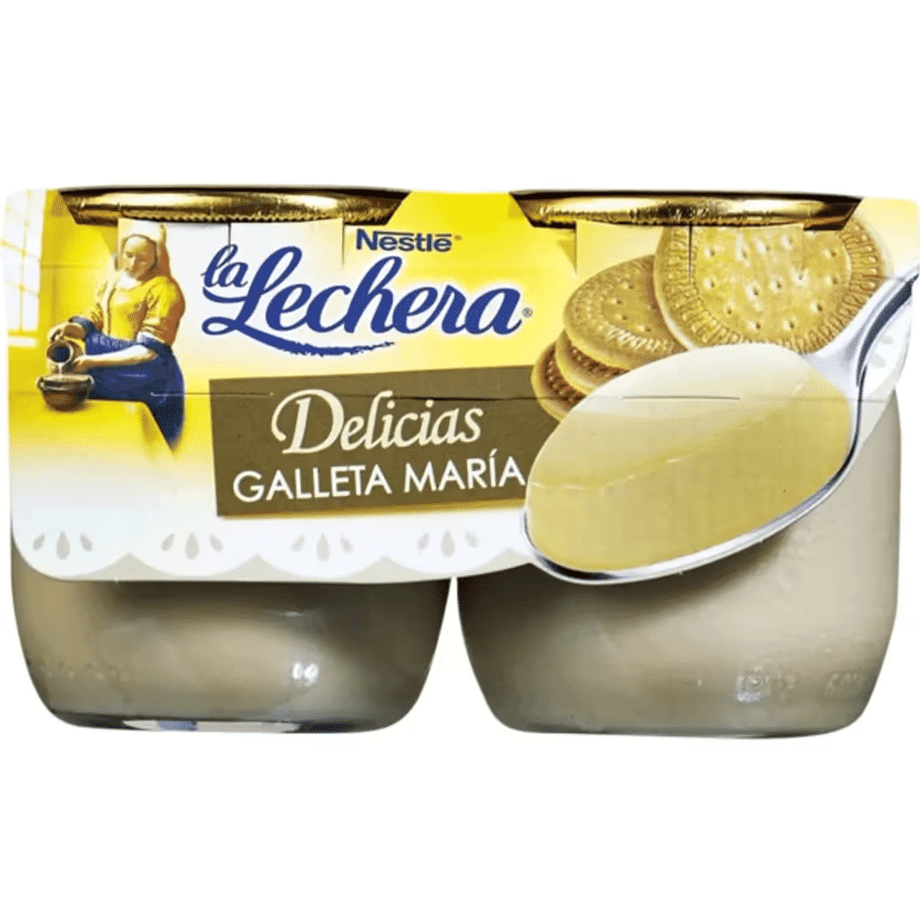 Iogurte Creme de Bolacha Maria Pack 2 frasco 125 g - A LEITEIRA