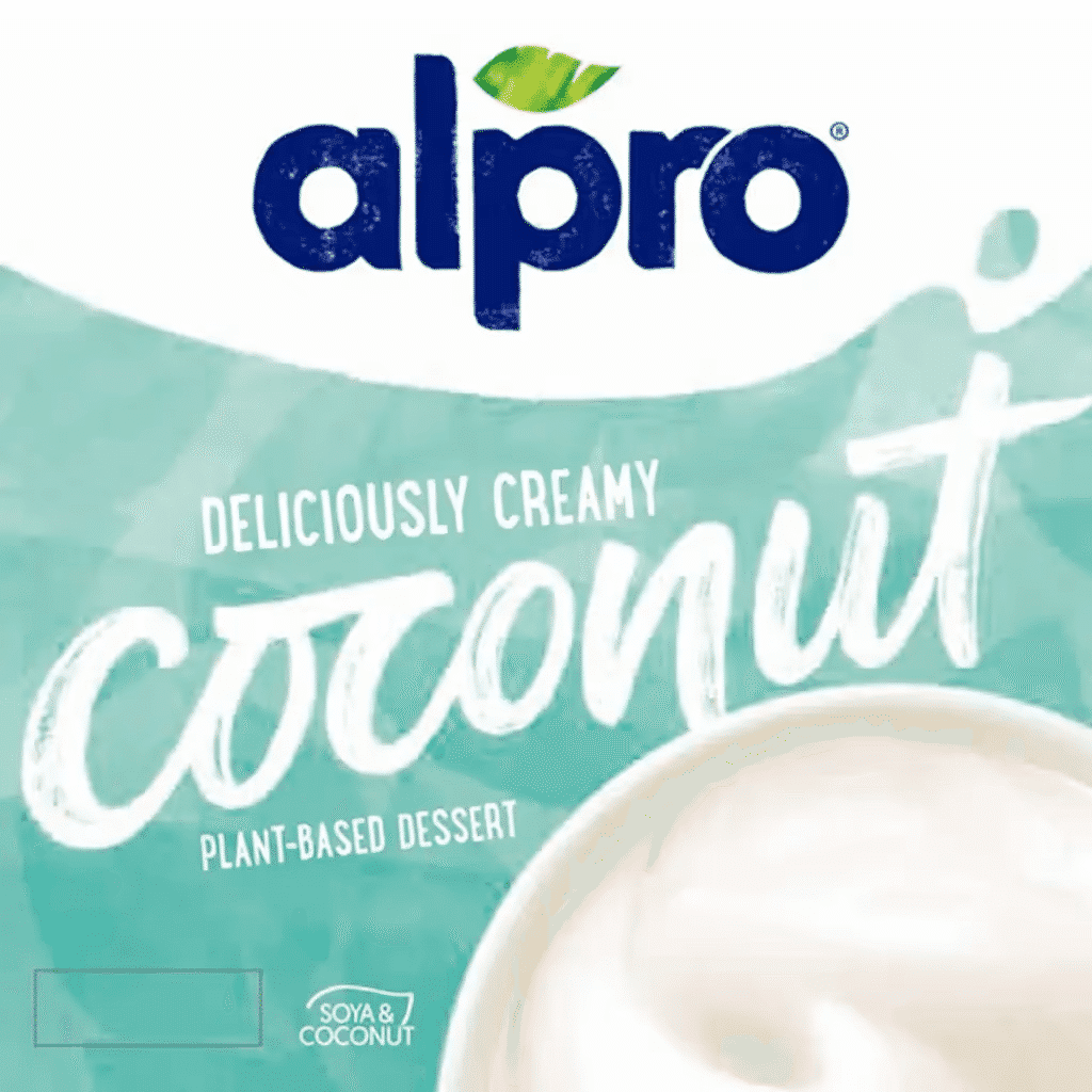 Sobremesa de Soja com Coco Pack 4 embalagem 125 g - ALPRO